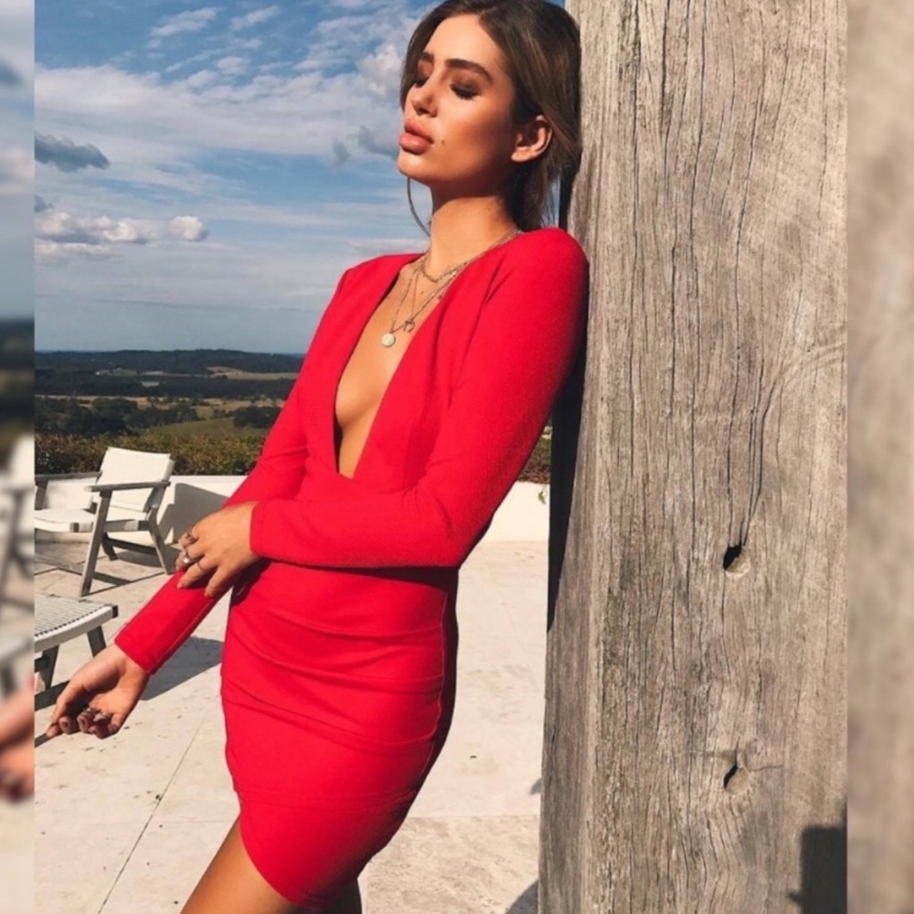 NWT Tiger Mist ‘Natalie’ Mini Dress - Red